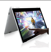 Nuovo Laptop Intel Worldya Yoga con Schermo Touch Pieghevole a 360 Gradi, Spina UK e Tastiera Inglese per Studenti