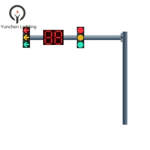 Cột Điện Q235B Cột Đèn Tín Hiệu Giao Thông Theo Yêu Cầu Của OEM Cột Đèn Đường Mạ Kẽm Cho Camera - Product Image 5