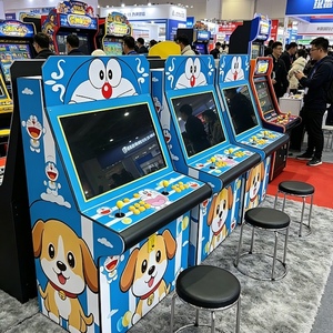 Máquina de Juegos Arcade Retro de 32 Pulgadas, Operada con Monedas, con Construcción Metálica, Ranura para Tarjeta SD, Enchufe Universal - Product Image 1
