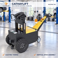 Machine de traction alimentée par batterie DC, tracteur industriel pour aéroport