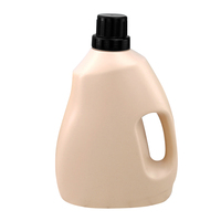 Ensemble de distributeurs de savon à lessive vides de grande capacité, bouteille en plastique HDPE de 64 oz avec pompe de 15 cc
