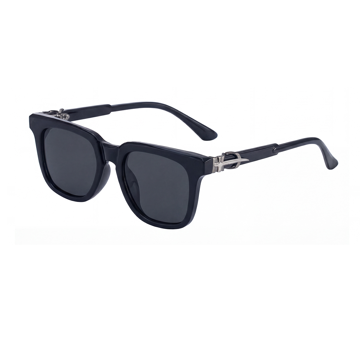 C1 Marco negro Gris plateado