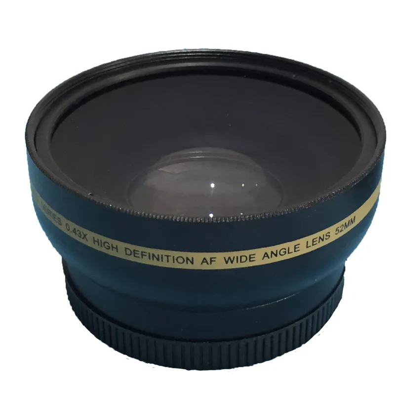 0.45X Wide angle macro lens for digital camera 52mm 55mm 58mm Professional Super Wide Angle Lens
