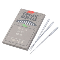 Aiguilles pour machine à coudre Organ Needles TV * 5, aiguilles doubles pour machine à coudre à chaîne plate, aiguilles pour machine à coudre TVX5, pièces détachées pour machine à coudre, outils