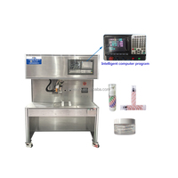 Máquina Automática de Llenado con Patrón de Perlas para Cosméticos, Base de Maquillaje Líquida, Crema, Gel, Limpiador Facial, Equipo de Llenado Espiral 3D