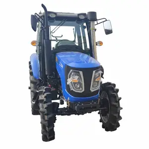 Traktor 80hp 90HP 100HP máy kéo nhỏ gọn với loader và backhoe để bán