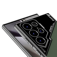 Étui de téléphone en cuir électroplaqué au design populaire pour Samsung S26 Ultra – Accessoires de téléphone de haute qualité