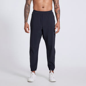 Pantalones Deportivos Casuales de Alta Calidad para Hombre, 80% Nailon, 20% Elastano, Largos, para Entrenamiento, Fitness, Secado Rápido, Transpirables - Product Image 1