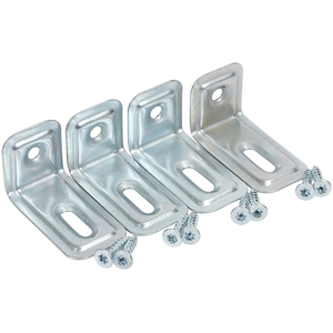 <span class=keywords><strong>Angle</strong></span> droit en métal pour écrans de meubles Robuste et durable pour la maison Armoire murale en forme de L Étagère d'<span class=keywords><strong>angle</strong></span> - Product Image 2