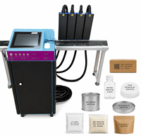 Máquina de Codificación Industrial PIJ para Cajas de Snacks con Código QR, Código 39, Código de Barras EAN, Marcado de Información