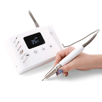 Ponceuse à Ongles Professionnelle Sans Fil 2026 35000 tr/min 2-en-1 Portable Rechargeable pour Manucure en Salon