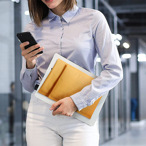 Bán Hot Chất Lượng Cao Giấy <span class=keywords><strong>Kraft</strong></span> Bong Bóng Độn <span class=keywords><strong>Kraft</strong></span> Vận Chuyển Phong Bì Cho Gói - Product Image 5