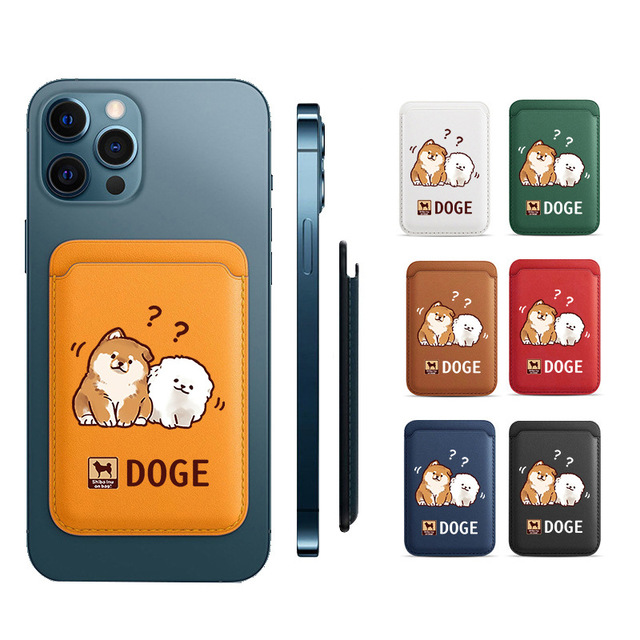 Custom PU Leather Mobile Phone Bags Wallet Magnet Protector Shockproof Waterproof ID Card Clip Compatible for 13 Pro Plus UV