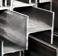 Poutre en H en acier au carbone laminé à chaud ASTM/JIS Q235 de fabrication chinoise pour la construction, services de soudage, pliage et découpe, marque Bofu