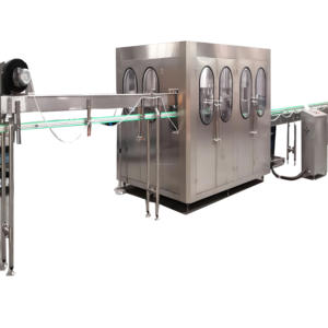 Machine de remplissage automatique de boisson de gaz de boisson non alcoolisée pour l'équipement en plastique de production de jus de soude pour l'industrie alimentaire des boissons - Product Image 1