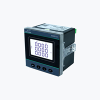 EASTSONG ES96Y-I3 Amperímetro Digital Trifásico de CA 5A 1A con Panel LCD LED, Visualización Simultánea de 3 Fases, RS485 Modbus RTU IP65