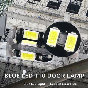 XTX 5630 10SMD T10 W5W 194 168 Natural White LED Wedge <b>Door</b> Lamp Error-Free Side Marker <b>Light</b> Car 12V 10W Auto License Plate - Product Image 2