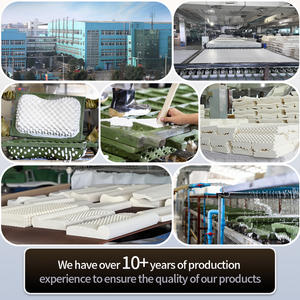 Bantal lateks Hotel Dunlop kualitas tinggi bentuk persegi dengan penopang leher memberikan tidur yang baik - Product Image 2