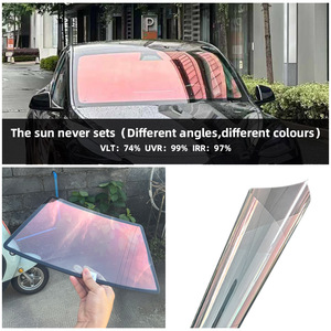 Pellicole per finestrino auto camaleonte pronto per la spedizione materiale per animali domestici autorigenerante Anti-graffio di colore <span class=keywords><strong>solare</strong></span> che cambia la <span class=keywords><strong>protezione</strong></span> della pellicola - Product Image 2