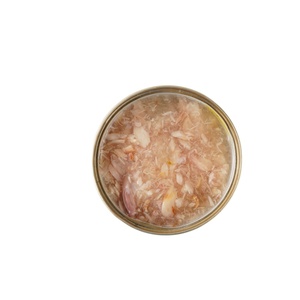 OEM fabbrica all'ingrosso cibo <span class=keywords><strong>umido</strong></span> per animali domestici su misura <span class=keywords><strong>salmone</strong></span> aromatizzato <span class=keywords><strong>in</strong></span> scatola per gatti e cani Snack dolcetti per animali domestici per cani e gatti - Product Image 1