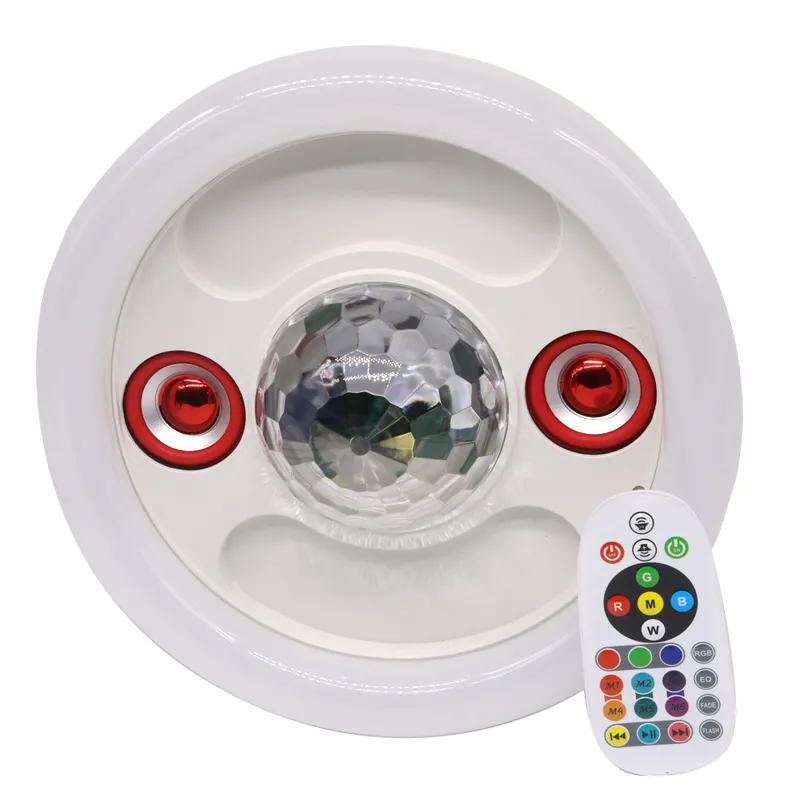 RGB Dimmable Speaker Music Wireless Rgb Smart Remote Control Colorful 36w Indoor Bulb Light