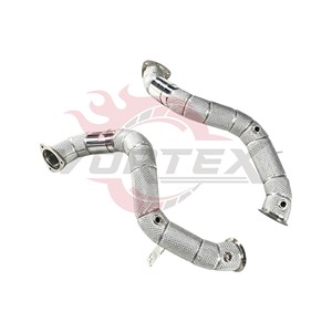 Tubo de escape con protección térmica Vortex compatible con Aston Martin DB11 Vantage 4.0T V8 Racing - Product Image 3