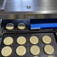 Nieuwe automatische productielijn voor het maken van Maamoul en maancakes met een capaciteit van 20-100 stuks/min.
