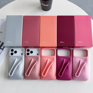 Funda para Teléfono con Brillo Labial, Empaque de Cartón de Alta Calidad para <span class=keywords><strong>iPhone</strong></span> 11 12 <span class=keywords><strong>13</strong></span> 14 15 16 17 <span class=keywords><strong>Pro</strong></span> Max, Funda con Brillo Labial - Product Image 2