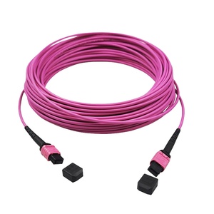 Mpo OM4 50/125 đa sợi cáp quang LSZH cho wifi 4G & 3G Mạng sợi quang vá dây/Jumper - Product Image 3