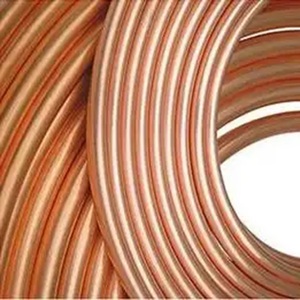 Tube rond en cuivre C10100 C11000 C10200 C12000, 15 mm, 22 mm, 28 mm, tube en cuivre en spirale - Product Image 3