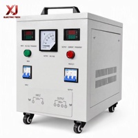 Convertisseur de tension triphasé industriel 220V vers 380V, autotransformateur toroïdal, transformateur pour machine-outil, 50Hz 60Hz