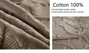 Tessili per la casa Set di biancheria da letto in velluto di bel Design Set di biancheria da letto trapuntata reversibile maniglia confortevole - Product Image 4