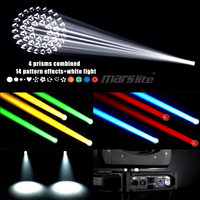Marslite Beam 420 Sharpy Light Moving Head Beam Light 420W 4 Prismes Combinés Moving Head Projecteur de Scène pour DJ Disco Bar Concert