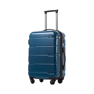 21X8,5X15 Equipaje de mano Aerolínea Aprobada Hardside Spinner con bloqueo TSA Ruedas ligeras Azul caribeño S(20in) - Product Image 1