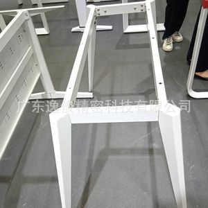 โครงโต๊ะเหล็กคาร์บอนสีขาว 1200x600x725 มม. แข็งแรงทนทาน สำหรับโต๊ะประชุมสำนักงาน ใช้งานเชิงพาณิชย์ - Product Image 1