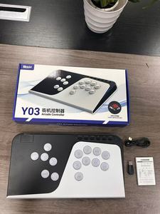 จอยสติ๊กต่อสู้ BaiSPai Y03 <span class=keywords><strong>Hitbox</strong></span> รุ่นดั้งเดิม พร้อม 3 โหมด เชื่อมต่อไร้สาย 2.4G และแบบมีสาย BT5.3 พร้อมตัวกันสั่นแบบแข็งแรง สำหรับการเล่นเกมแข่งขัน - Product Image 4