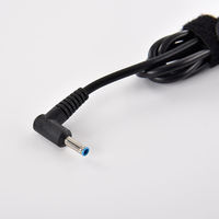 Chargeur d'ordinateur portable 19,5 V 3,33 A 65 W avec port PD OTP DC, utilisation universelle, prise US, matériau ABS, compatible US/UK/EU pour ordinateurs