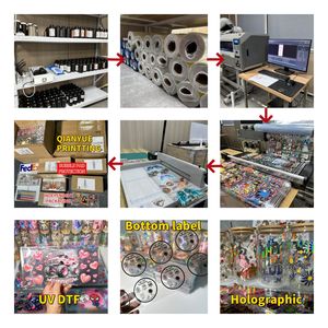 Producción completada Uv Dtf Wraps 16 oz Día de San Valentín dibujos animados 3D Uv Dtf transferencia <span class=keywords><strong>vinilo</strong></span> taza envoltura impermeable pegatina para vidrio - Product Image 5