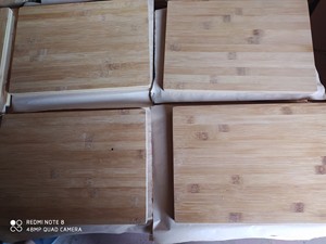 Planches à découper en bois bambou du Vietnam planche à découper en bloc cuisine en bois OEM personnalisé 99 données d'or - Product Image 4