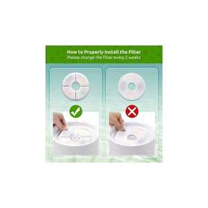 Tapis de table ronds antidérapants en textile pour chiens, toutes saisons, design uni - Product Image 5