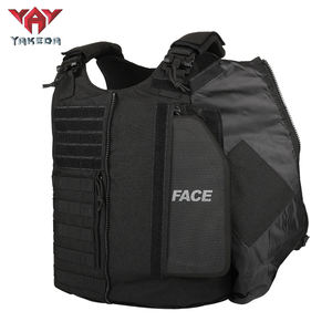 Colete Tático Yakeda à Prova de Facadas para Homens Equipamento de Segurança Treinamento Protetor com Fivela de Liberação Rápida Preta - Product Image 4