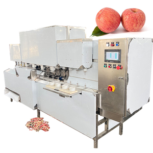 Automatisation électrique industrielle Machine à éplucher les pommes Éplucheur de pommes Corer Trancheuse Moteur Haute efficacité Facile à utiliser Utilisation commerciale - Product Image 1