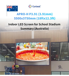 Canbest Apro Serie H P3.91 3,91 Mm 7000X4000Mm 22.96X13.12Ft Cartelera de publicidad al aire libre Pantalla LED para transmisiones <span class=keywords><strong>en</strong></span> vivo <span class=keywords><strong>en</strong></span> EE. UU. - Product Image 5