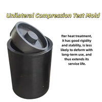 Moule de compression non contrainte pour cylindres de 50/100/150 mm pour essai de résistance à la compression non contrainte des sols fins, moyens et grossiers