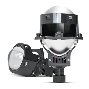 Nhà máy bi LED Ống kính 3 inch 55W Xe Xe Máy Led ống kính đèn pha chiếu đèn pha H4 H7 H11 LED ống kính