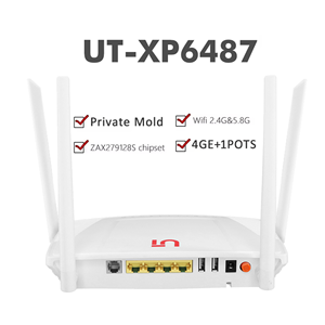 Terminal ONT XPON FTTH de Fábrica XP6487 EG8145V5 V8 <span class=keywords><strong>F680</strong></span> 4GE Pots VoIP WiFi de Doble Banda ONU Versión en Inglés TR-069 OEM/ODM para ISP - Product Image 1