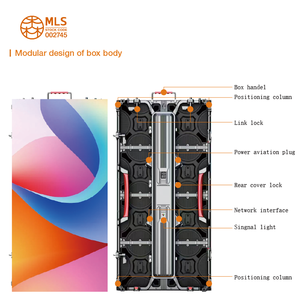 P4.8户外防水LED显示屏，适用于音乐会、婚礼、高分辨率移动租赁显示屏 - Product Image 4