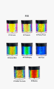 Créez votre propre Logo paillettes de Chrome infini crème ombre à paupières multicolore paillettes caméléon Gel ombre à paupières - Product Image 6