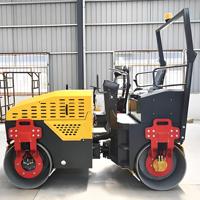 Équipement et outils de construction de routes de haute qualité Double tambour nouveau petit rouleau de route de vibration