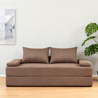 Sofá Modular Comprimido de Venta al por Mayor con Diseño Clásico, Sofá Cama Multifuncional para Sala de Estar y Apartamento